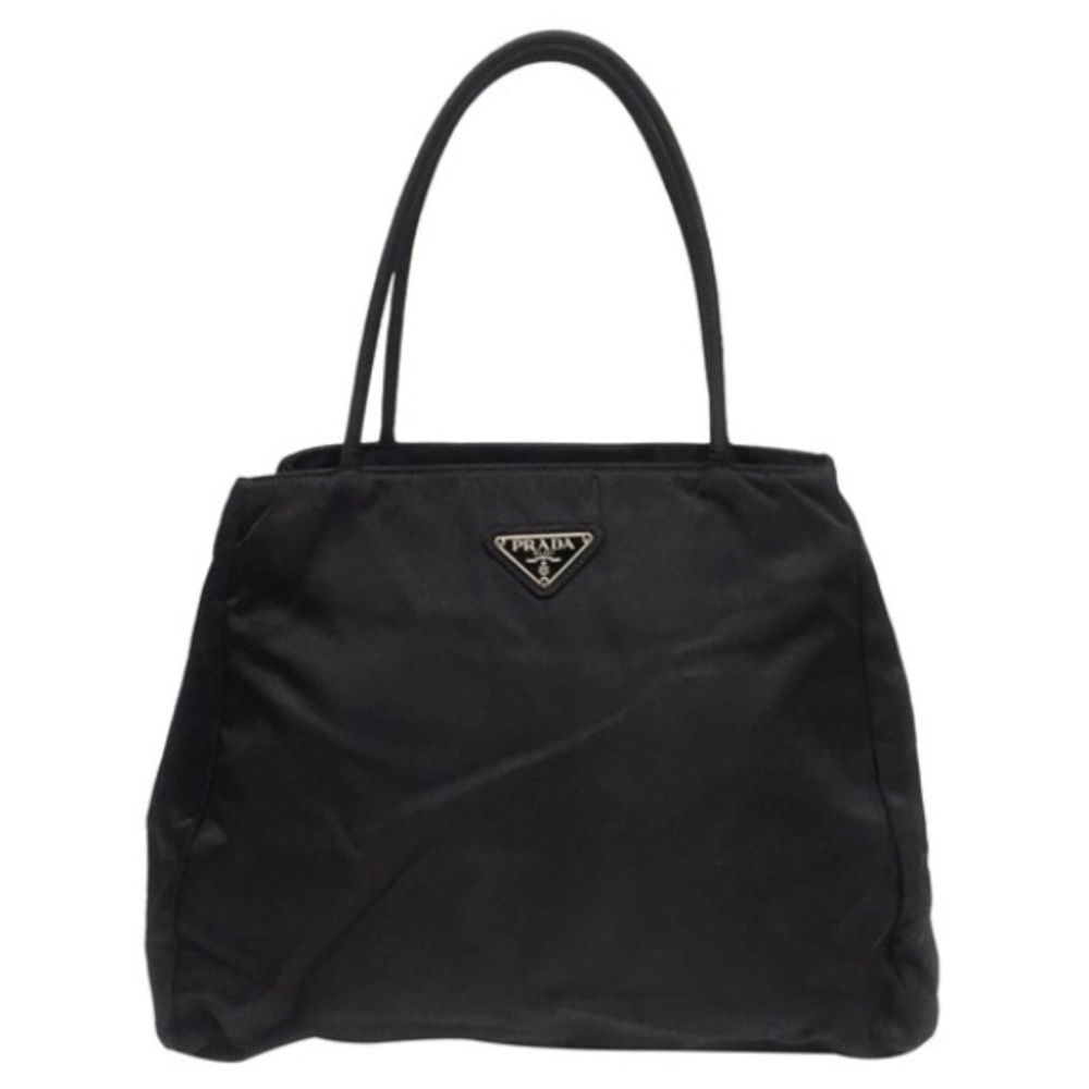 Prada black Tessuto city nylon vintage medium tote bag
